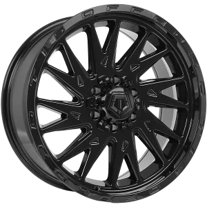 TIS Wheels – 547B – Black – 20″x9″ 18mm – All weather Wheels – 547B2096818